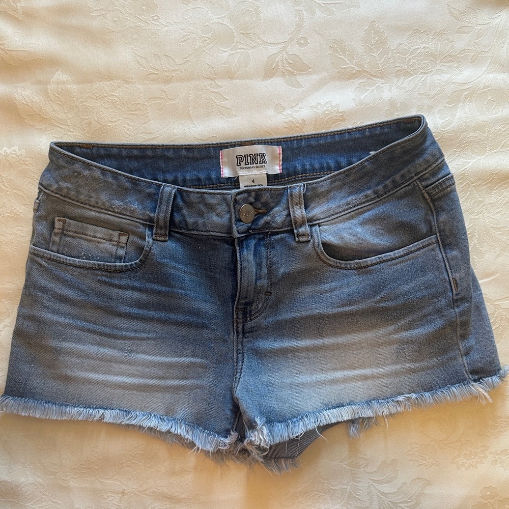 PINK Victoria's Secret Denim Jean Shorts